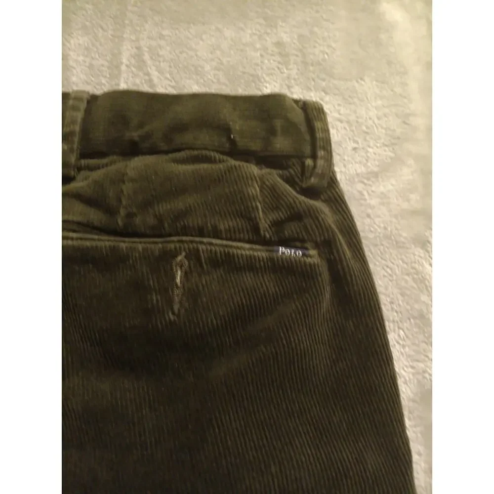 Polo Ralph Lauren Corduroy Slim Fit Pants Mens 29W x 30L Green